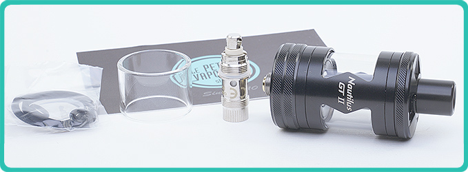Contenu du Clearomiseur Nautilus GT 2 Aspire